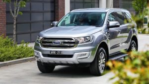 Hình ảnh và bảng giá xe Ford Everest Tianium mới nhất tại Việt Nam